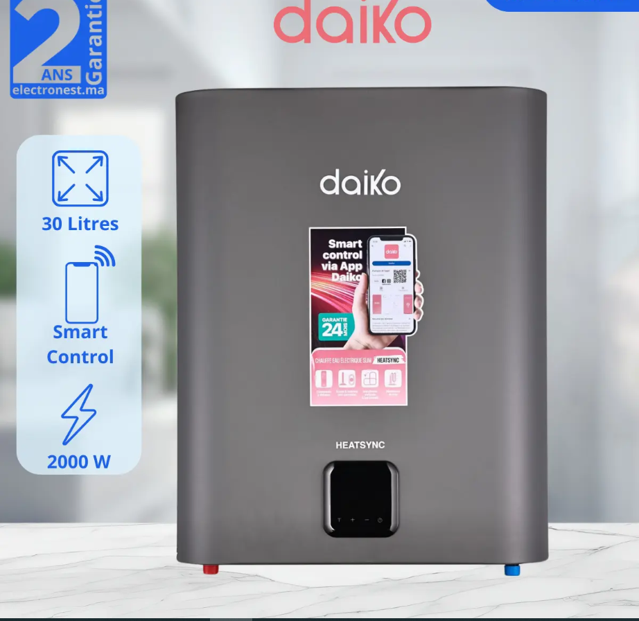 Chauffe-eau électrique - Capacité 30 L